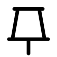 Icon Push Pin Simple 1
